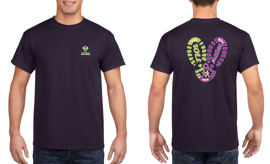 LiveWellWalkingGroupShirt portfolio