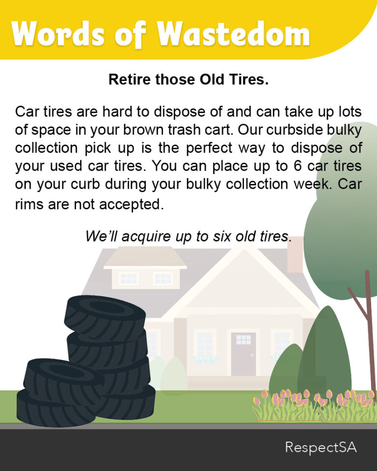 Words of Wastedom 2025 Old Tires